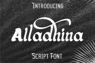 Alladhina: A Handwritten Font That Feels Like a Thoughtful Pause