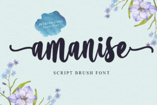 Amanise: A Modern Handwritten Typeface for Editorial Warmth