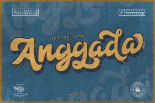 Anggada: A Warm, Casual Handwritten Font for Digital Branding