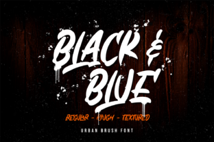 Black Blue: A Script Handwritten Font That Elevates Real Business Branding