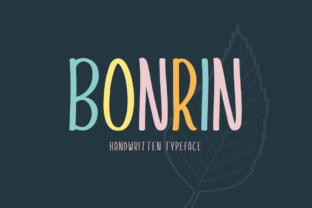 Bonrin: A Handwritten Font That Feels Like a Real Human Voice