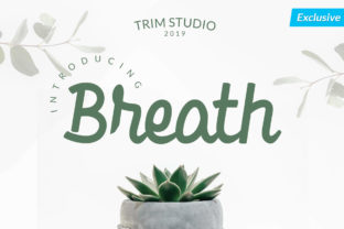 Breath: A Light Handwritten Font for Effortless Branding