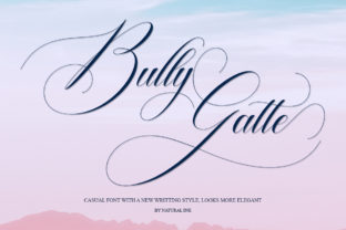 Bully Gatte: A Sophisticated Script Font for Editorial Design