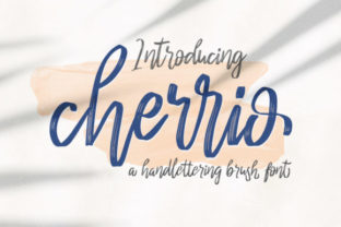 Cherrio Brush: A Summer-Ready Script Font for Scroll-Stopping Campaigns
