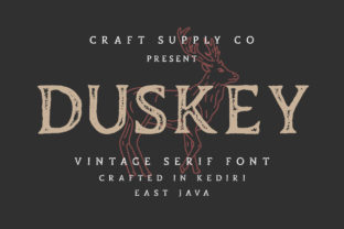 Duskey: A Serif Font That Anchors Digital Branding