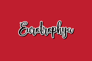 Eurotrophya: A Playful Yet Polished Handwritten Font for Small Businesses