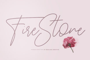 Fire Stone Handwritten Font for Crafters & Sellers