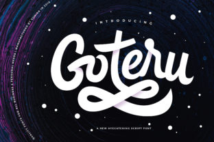 Goteru: A Warm, Confident Script for Real Brand Work