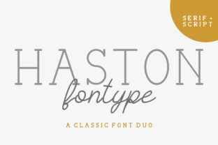 Haston Duo: A Serif Font That Breathes With Your Words