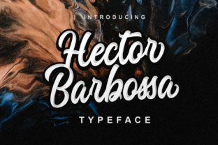 Hector Barbossa: A Handwritten Script Font That Feels Human
