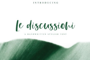 Le Discussioni: A Handwritten Font That Elevates Digital Branding