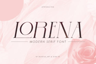 Lorena: A Modern Serif Font That Elevates Real Business Branding