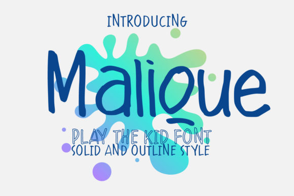 Malique: A Sweet, Elegant Script Handwritten Font for Digital Design
