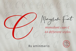 Monogram C Monofont Caps C: A Thoughtful Script Font for Editorial Moments