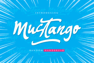 Mustango Font: A Confident Handbrush Script for Campaign Headlines