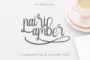 Nairi Amber: A Sweet, Authentic Handwritten Font for Small Businesses
