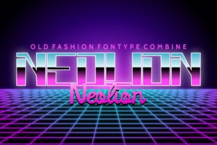 Neolion Duo: A Retro-Futuristic Font Duo for Campaign Headlines