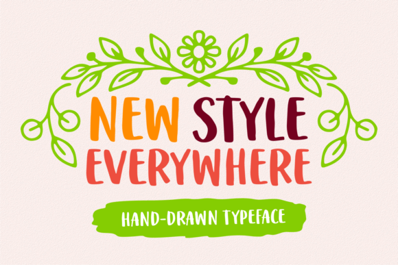 New Style Everywhere: A Fresh Script Font for Real Branding Work