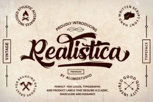 Realistica: A Script Handwritten Font That Cuts Through the Feed
