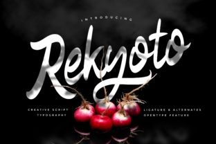 Rekyoto: A Bold Handwritten Typeface for Editorial Impact