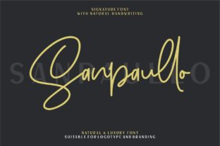 Sanpaullo: A Natural Handwritten Font for Modern Web Design