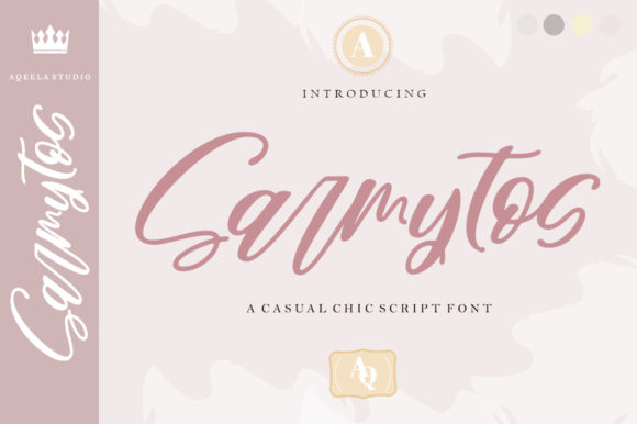 Sarmytos: A Handwritten Font That Feels Like a Thoughtful Pause