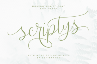 Scriptys: A Handwritten Font That Makes Your Campaign Feel Human