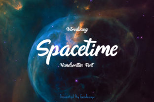 Spacetime: A Handwritten Font That Feels Human, Not Hectic