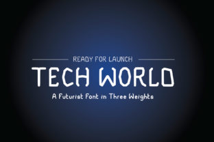 Tech World: A Futuristic Serif Font for Brand Consistency