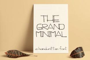 The Grand Minimal: A Handwritten Font with Quiet Confidence
