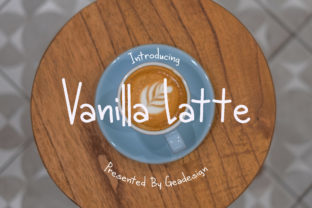 Vanilla Latte: A Handwritten Font That Feels Like Home