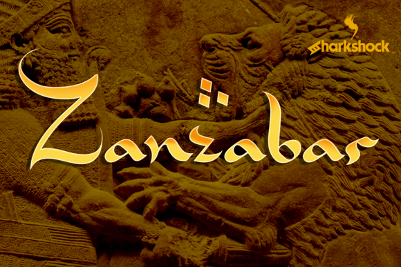 Zanzabar: A Display Font That Gives Your Brand Exotic Polish